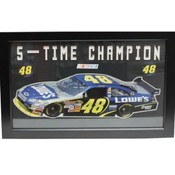 Jimmy Johnson #48 Nascar 15x35 Deluxe Frame