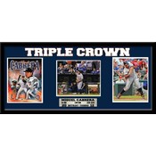 Miguel Cabrera Triple Crown 15 x 35 Frame