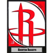 NBA Plaque- 2011 Houston Rockets Logo