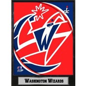 2011 Washington Wizards 9x12 Logo Plaque