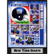 2010 New York Giants 9X12 Plaque