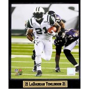 New York Jets # 21 LaDainian Tomlinson 9X12 Plaque