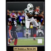 New York Jets #24 Darrelle Revis 9X12 Plaque