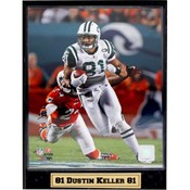 New York Jets #81 Dustin Keller 9X12 Plaque