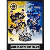 2011 Stanley Cup Finals 9x12 Photo Plaque
