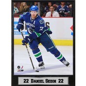 Vancouver Canucks Daniel Sedin 9x12 Photo Plaque