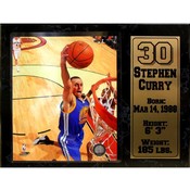 GoldenStateWarrior  Stephen Curry-12x15 Plaque