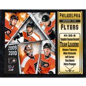 2010 Philadelphia Flyers 12x15 Stat Plaque