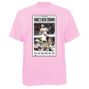 Lebron James Front Page Pink T-Shirt