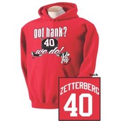 Henrik Zetterberg "Got Hank" Red Hoodie