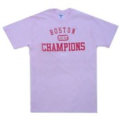 Pink 2007 Boston "Distressed" Champions T-Shirt