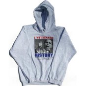 Obama "I Witnessed History" Grey Hoody