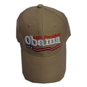 Barack Obama Tan 44th President Cap