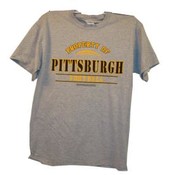 Grey "Property of Pittsburgh" T-Shirt