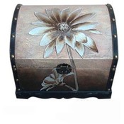 3 Piece Wooden Trunk Set