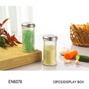 Glass Jar With Color Display Box