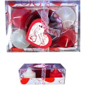 5 Piece Valentine Candle Set