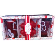 6 Piece Candle Set In Pvc Gift Box
