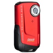 Coleman Xtreme Full 1080p HD Waterproof Digital Video Camera (Red)