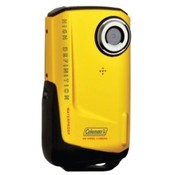 Coleman Xtreme Full 1080p HD Waterproof Digital Video Camera (Yellow)
