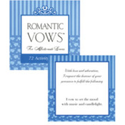 Romantic Vows For The Affectionate Lovers - 72 Activity Cards