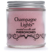 Champagne Lights Candle W/Pheromones - French Vanilla