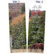 Bookmark - We Will Serve The Lord - Package of 25