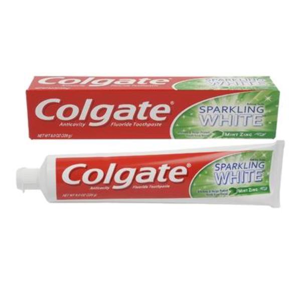 Wholesale Colgate Toothpaste 8 oz, Sparkling White DollarDays