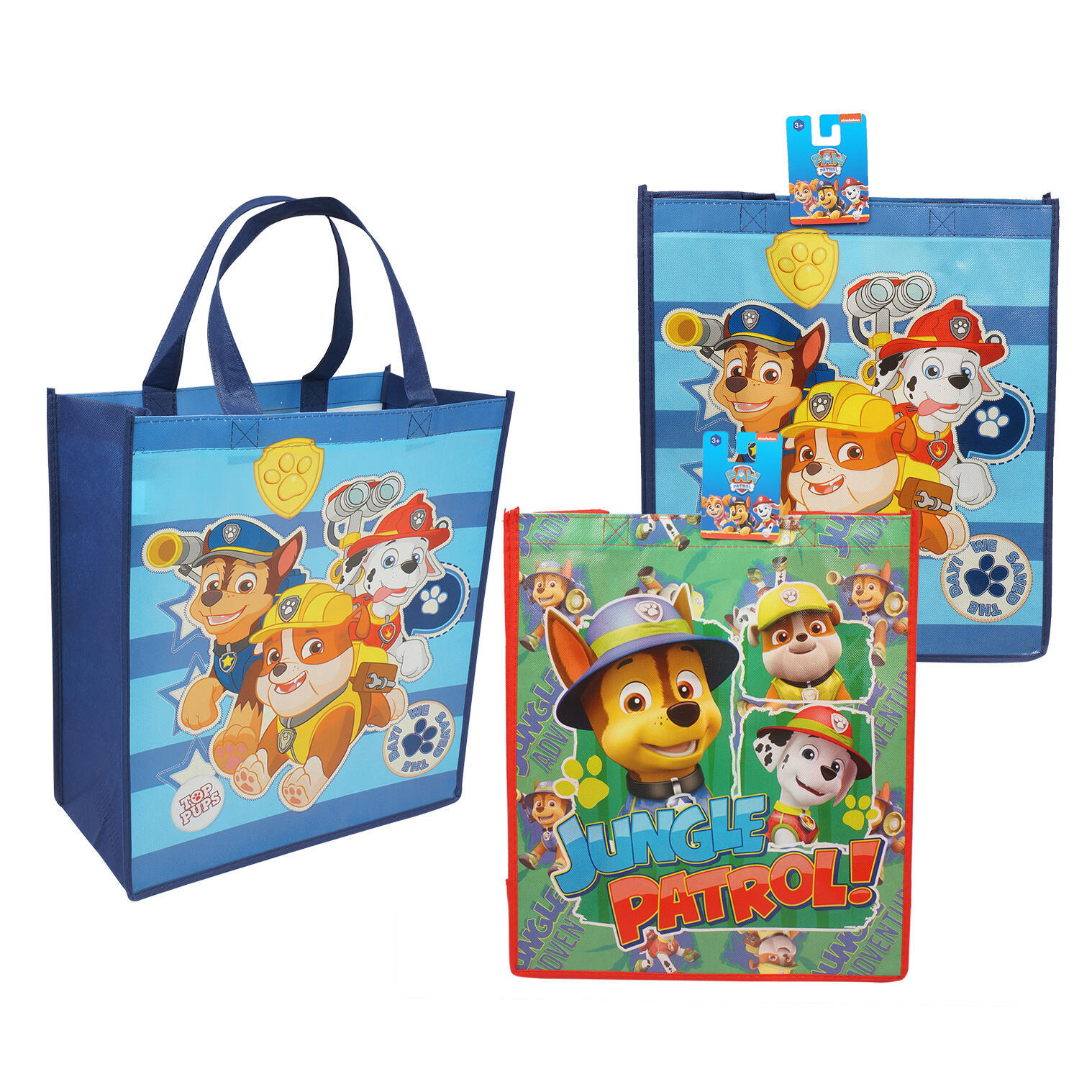 Wholesale Paw Patrol Large Tote Bag Assorted (SKU 2349694) DollarDays