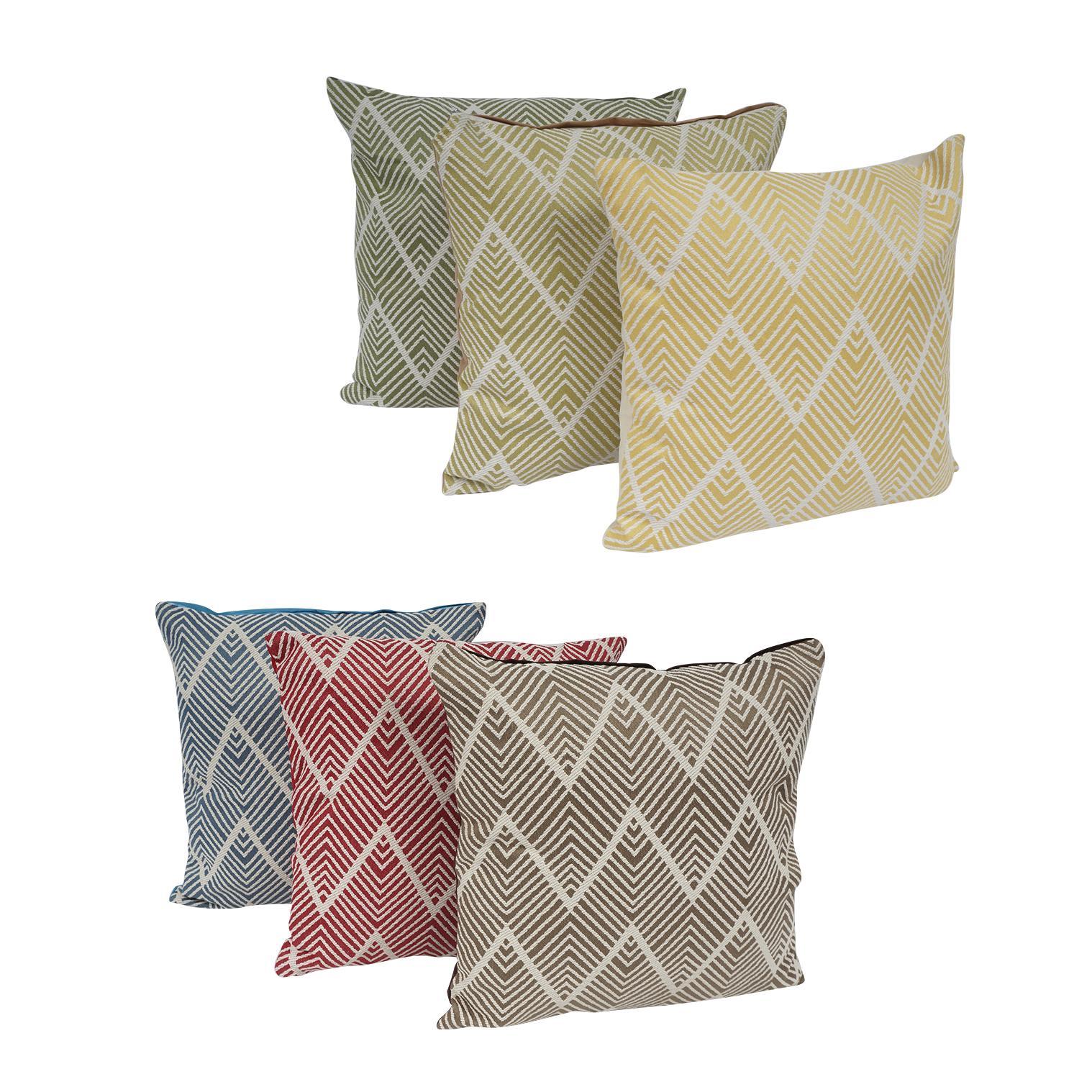 Wholesale Square Chevron Decorative Pillow DollarDays