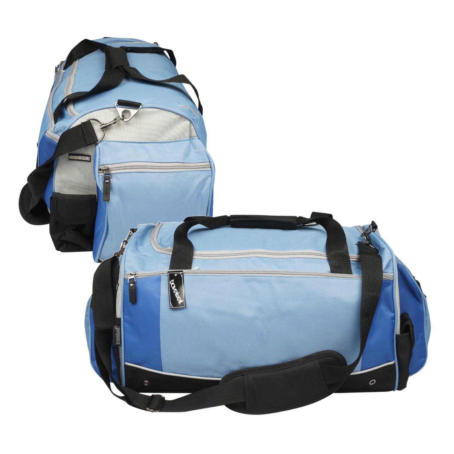 Wholesale Duffle Bag 25" Blue/Black DollarDays