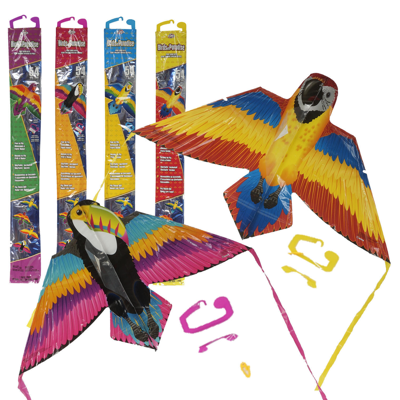 Wholesale Birds Of Paradise Kite - Assorted | DollarDays