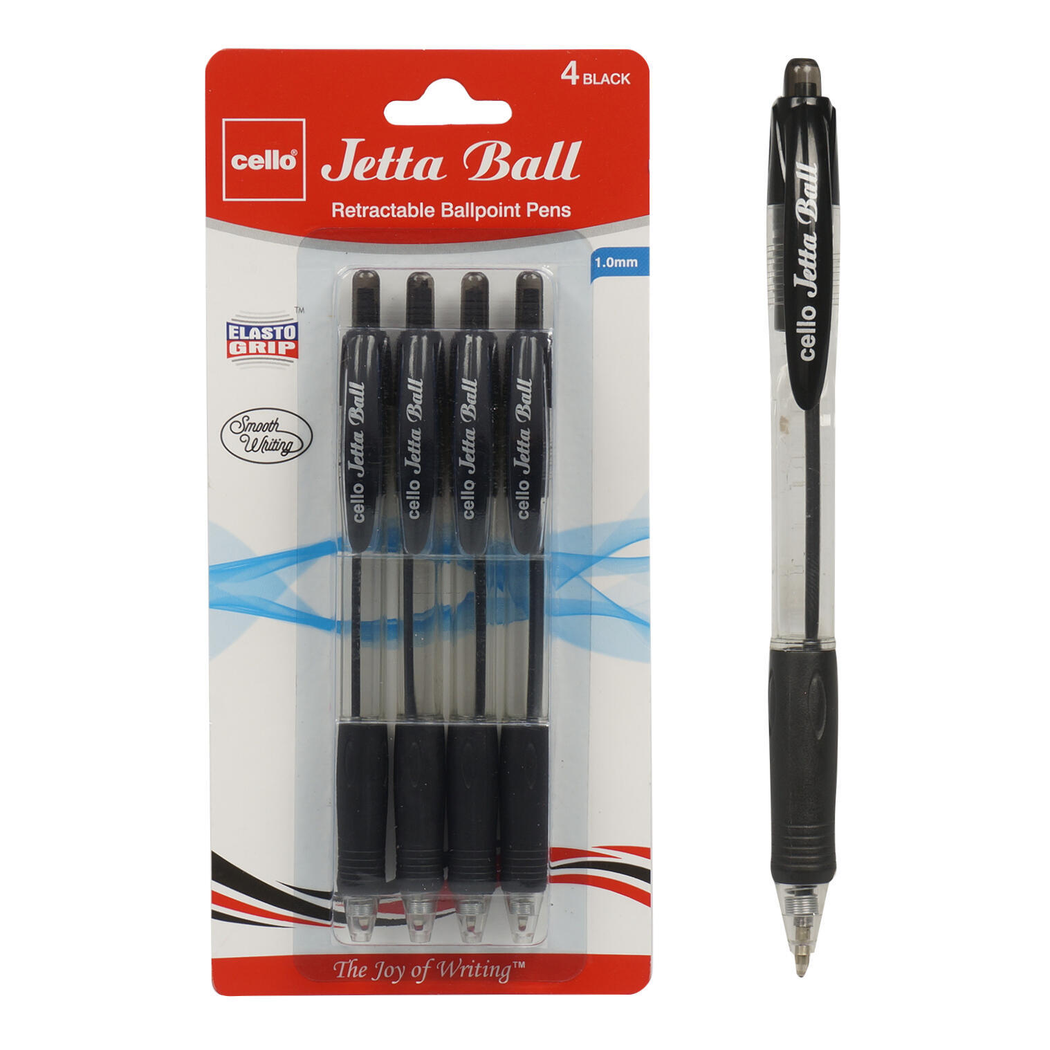 Wholesale Jetta Black Ballpoint Pens 4 Pack (SKU 2332590) DollarDays