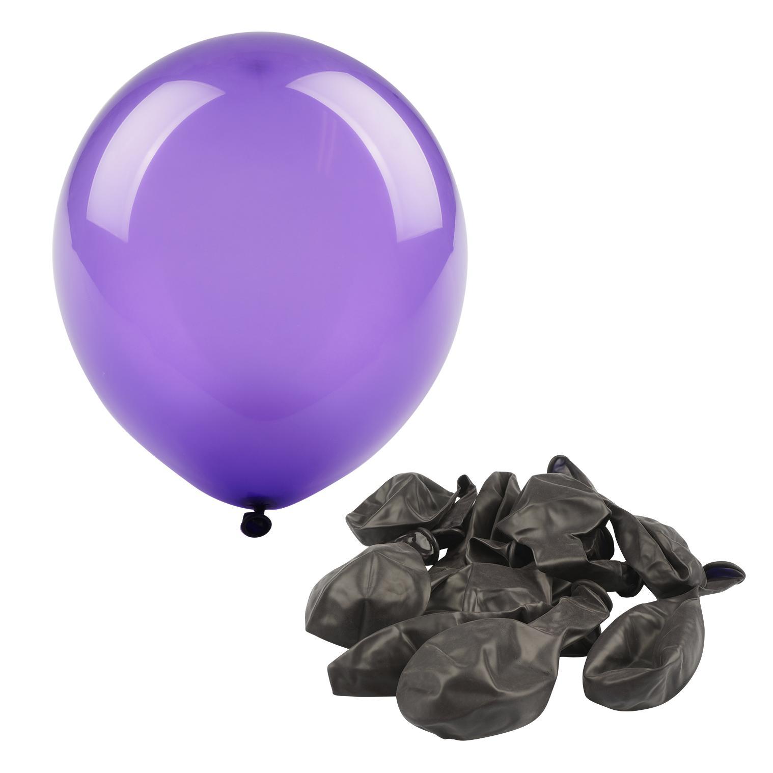 Wholesale Purple 12" Helium Balloon 10 Count (SKU 2332617) DollarDays
