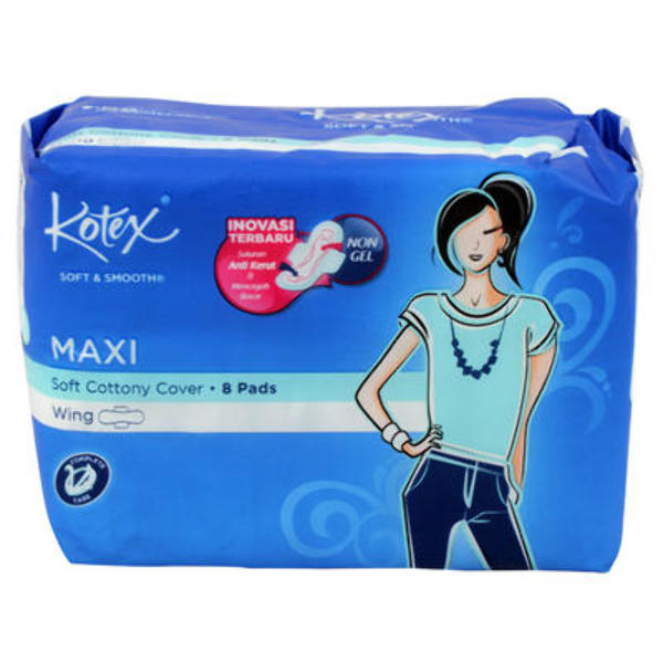 Wholesale Kotex Maxi Plus Pad with Wings 8 Count DollarDays