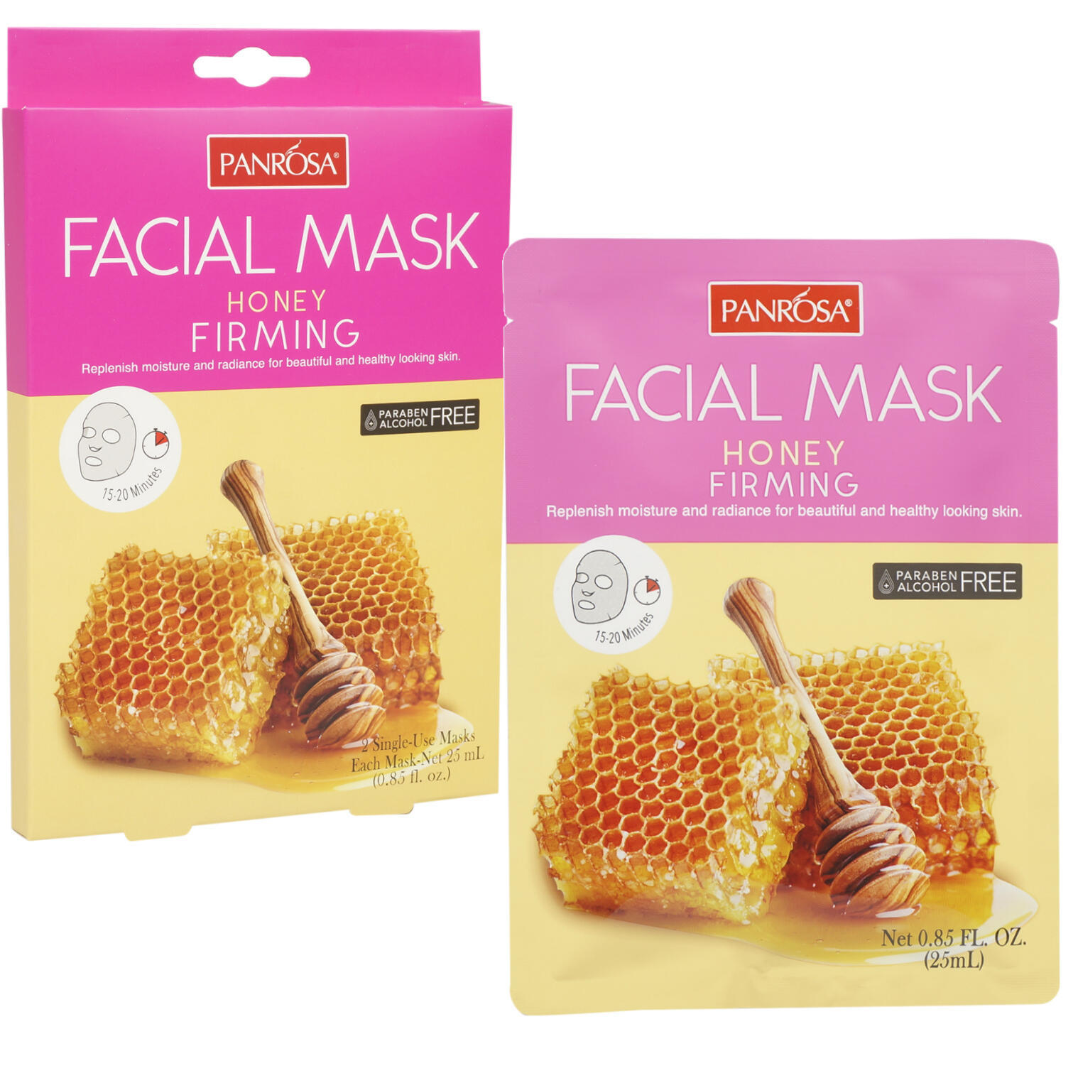 Wholesale Honey Firming Facial Mask 2 Pack DollarDays