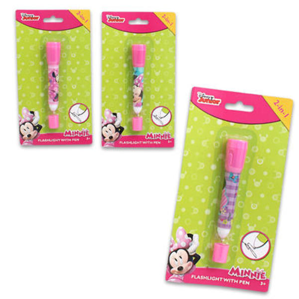 Wholesale Disney Minnie Pen with Flashlight 2in1 DollarDays