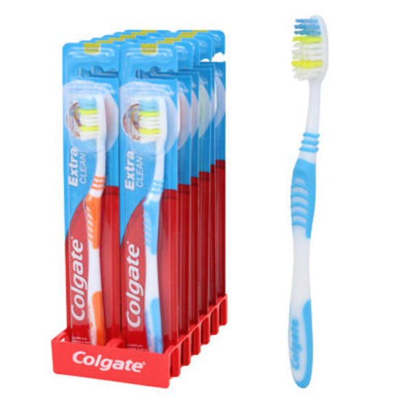 Wholesale Colgate Extra Clean Toothbrush (SKU 2182651) DollarDays