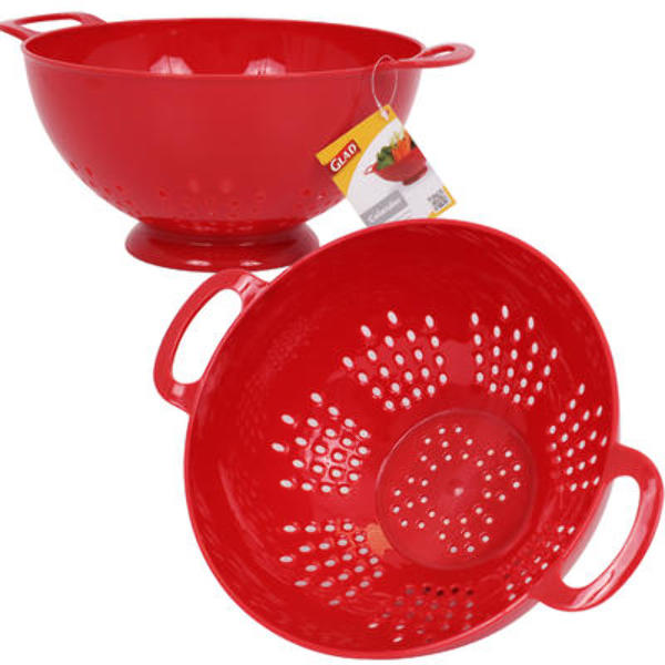 Wholesale Glad Red Colander With Handles(6x.76)