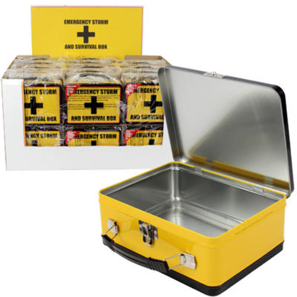 Wholesale Large Emergency Survival Tin Box 7.3