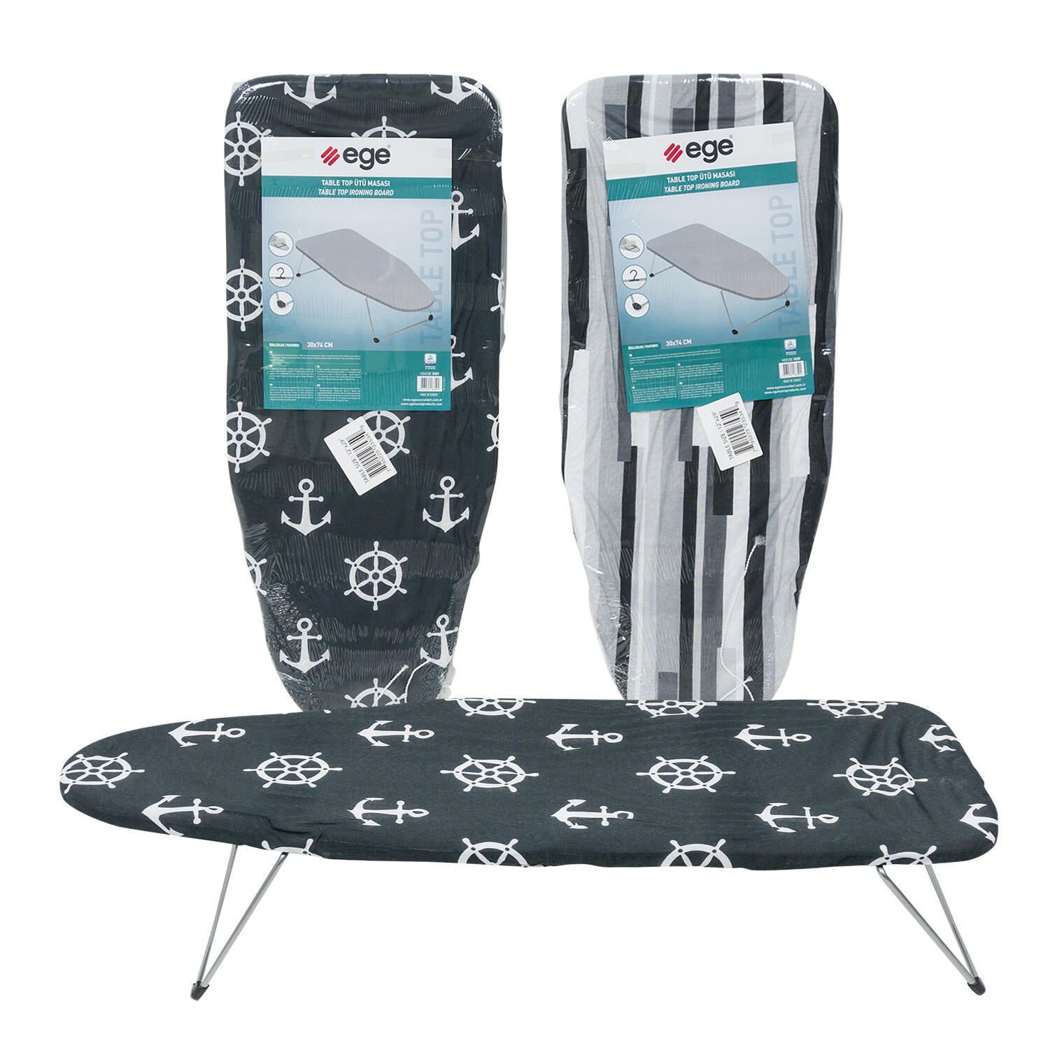 Wholesale Table Top Ironing Boards 2 Design Covers DollarDays