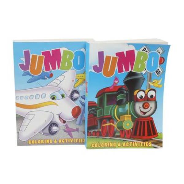 Wholesale Jumbo Fun Coloring Book - Assorted (SKU 2328560) DollarDays
