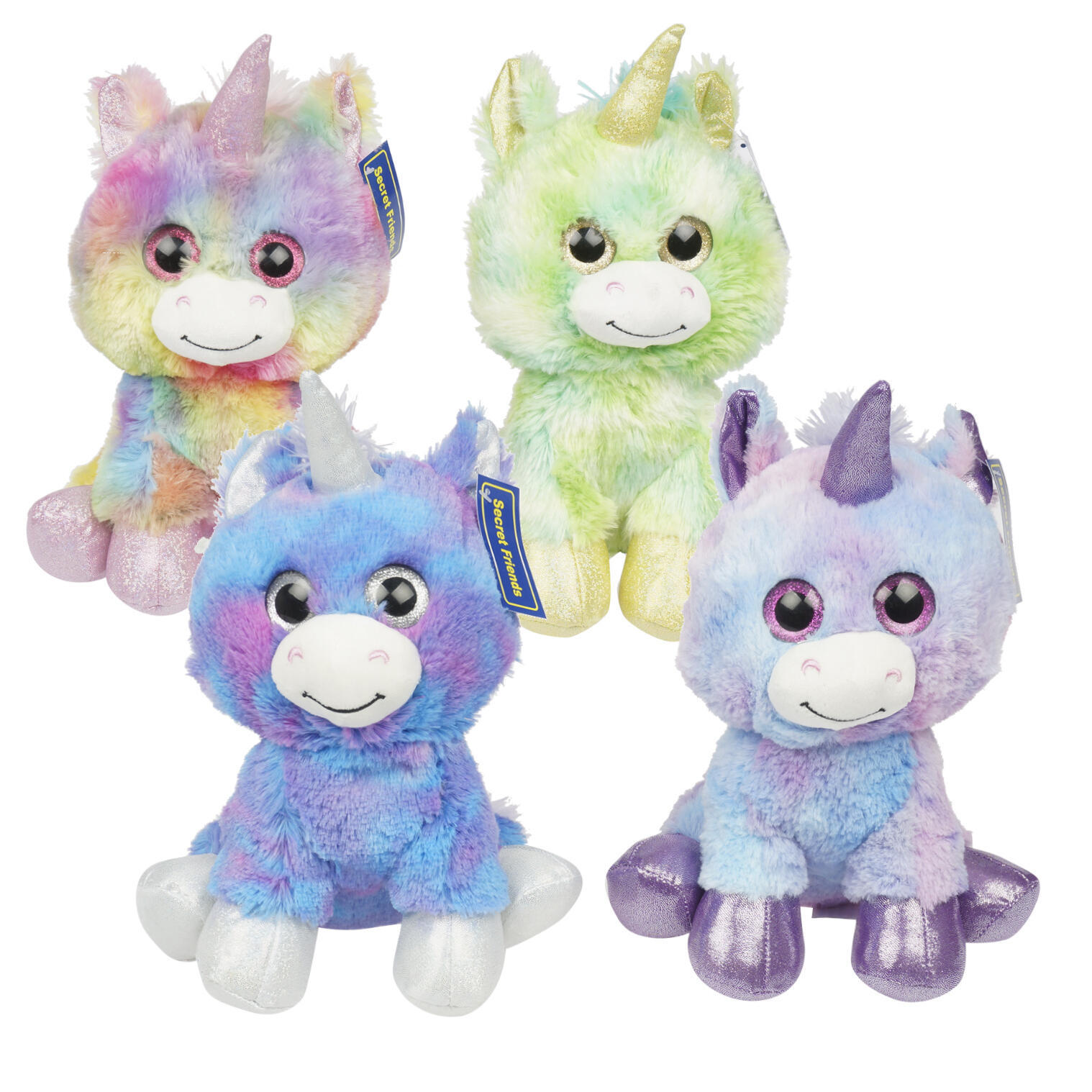 unicorn blue stuffed animals & plush toys