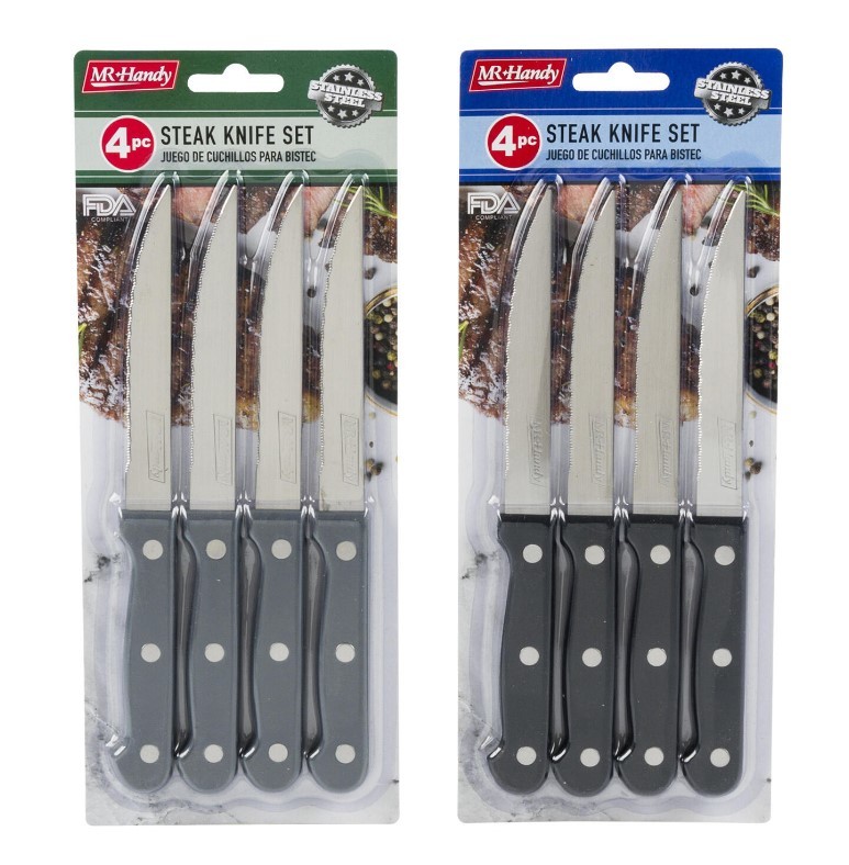 Bulk Four Piece Steak Knife Sets Buy Wholesale Kitchen Knives & Save