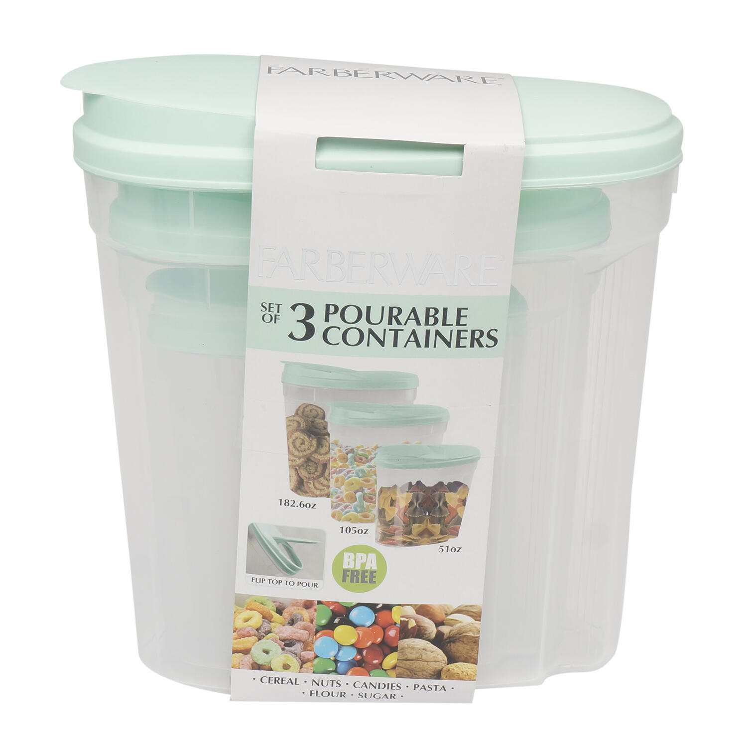 Wholesale Flip Top Plastic Container Set 3 Piece DollarDays