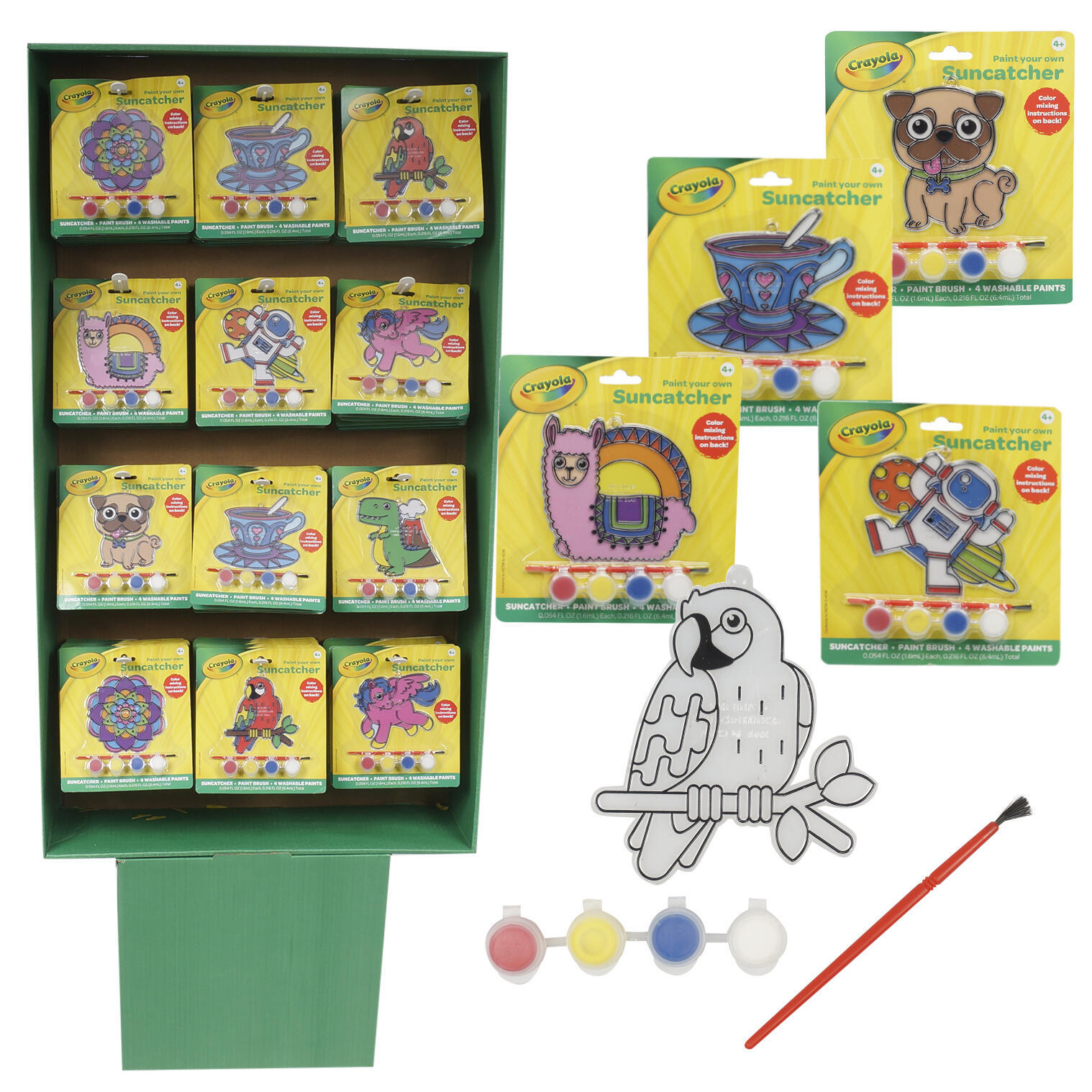 Wholesale Playset Paint Your Own Suncatcher - Assorted | DollarDays