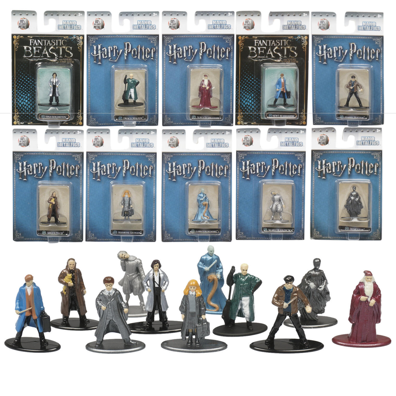 harry potter pewter figurines