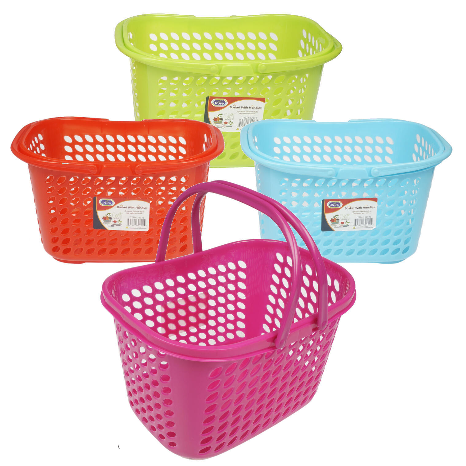 Wholesale 13" x 10" Colorful Basket Assorted DollarDays