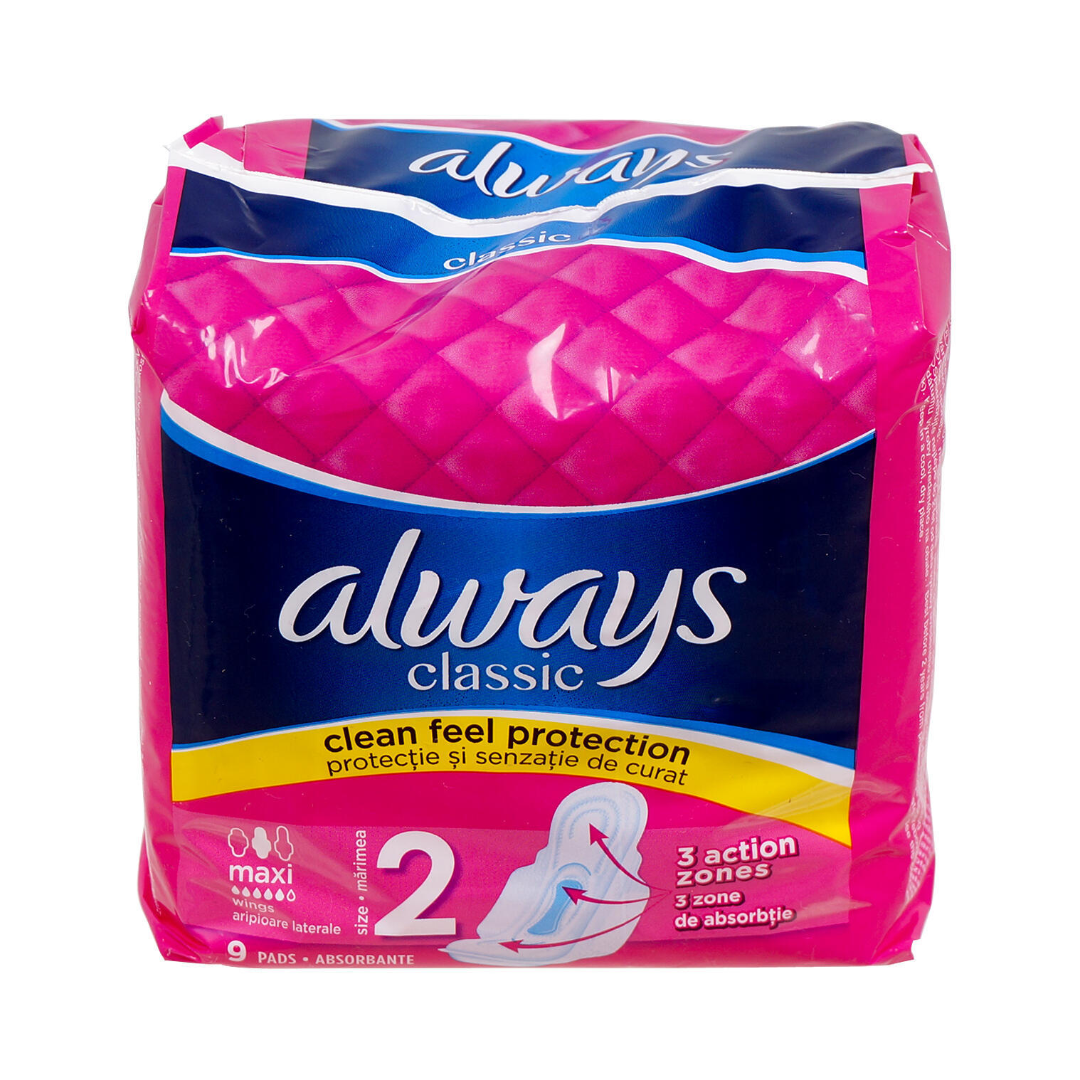 Wholesale 9 Count Always Maxi Pads (SKU 2339413) DollarDays