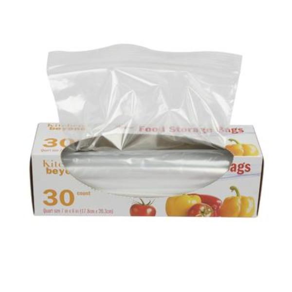 Wholesale 30 Count 1 Quart Food Storage Bag DollarDays